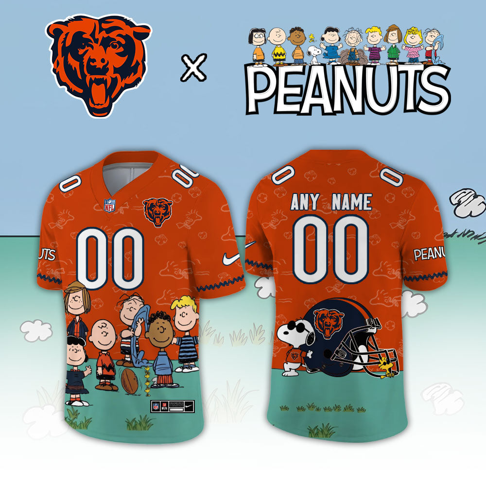Chicago Bears x Peanuts 2026 Limited Football Jersey