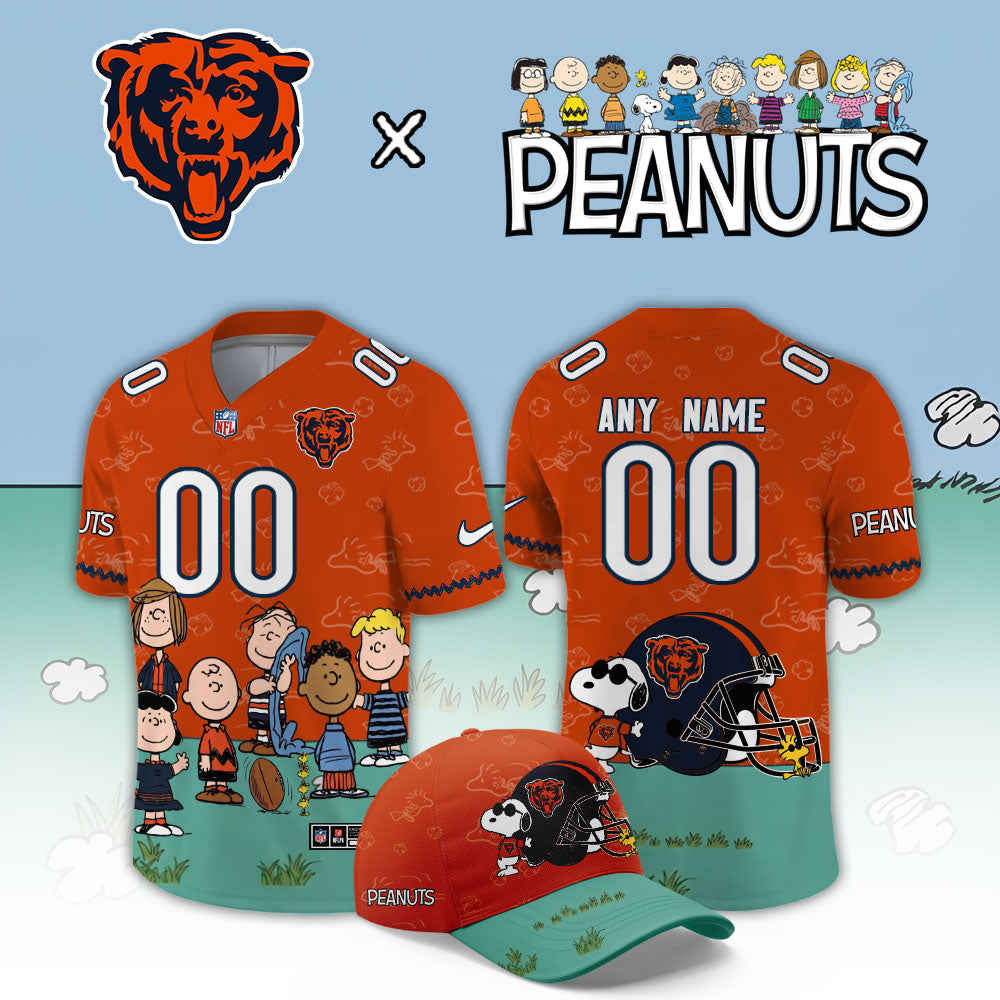 Chicago Bears x Peanuts 2026 Limited Football Jersey