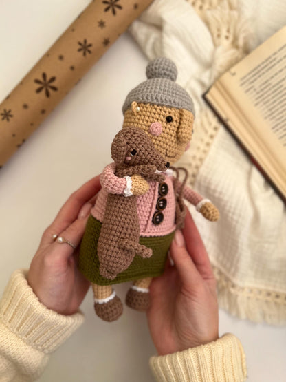Adorable Crochet Grandparent Dolls: Perfect Presents for Grandma and Grandpa