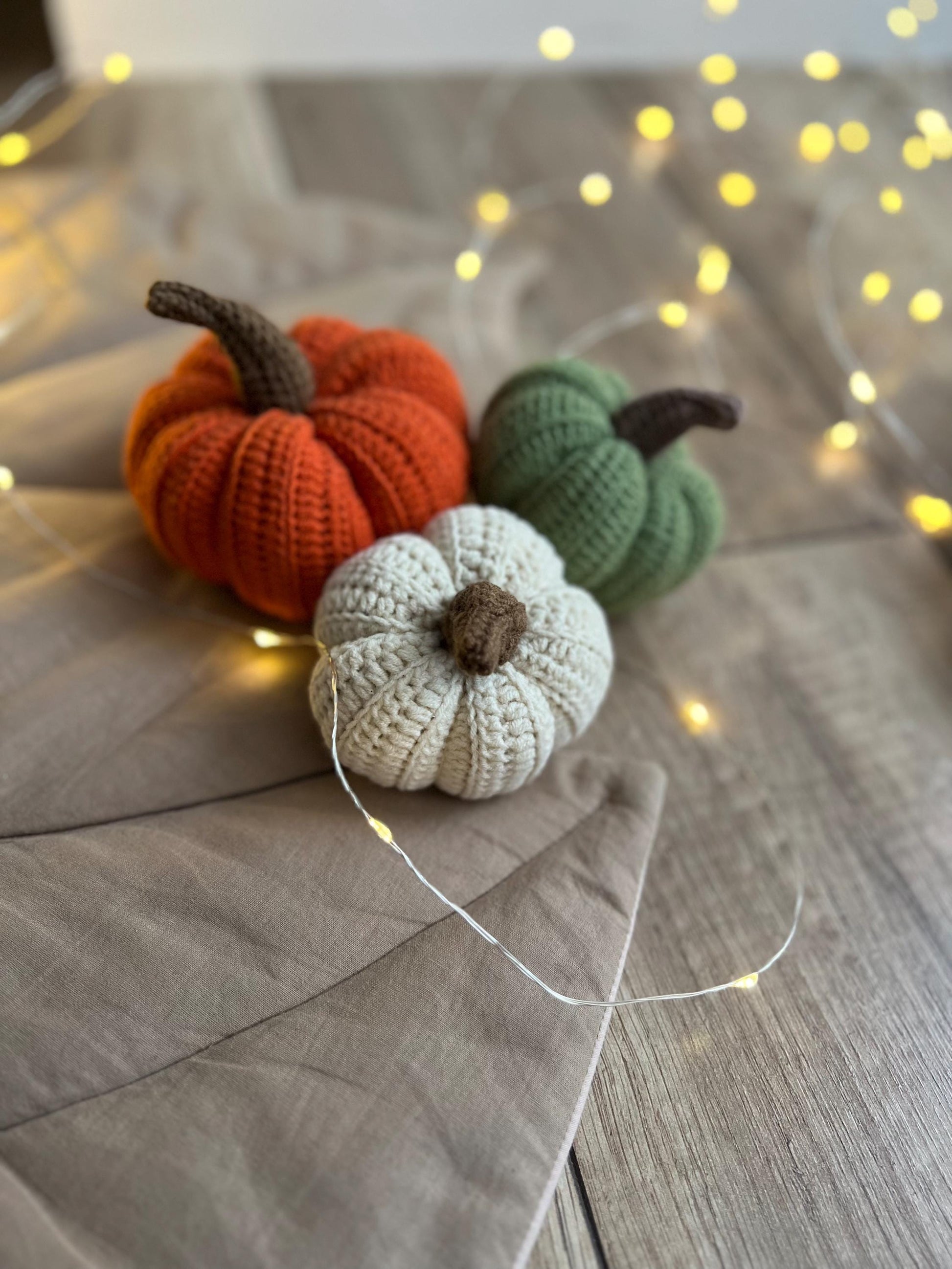 Halloween pumpkin home decor, crochet pumpkin amigurumi, handmade autumn pumpkin, boho nursery decor, Thanksgiving gift