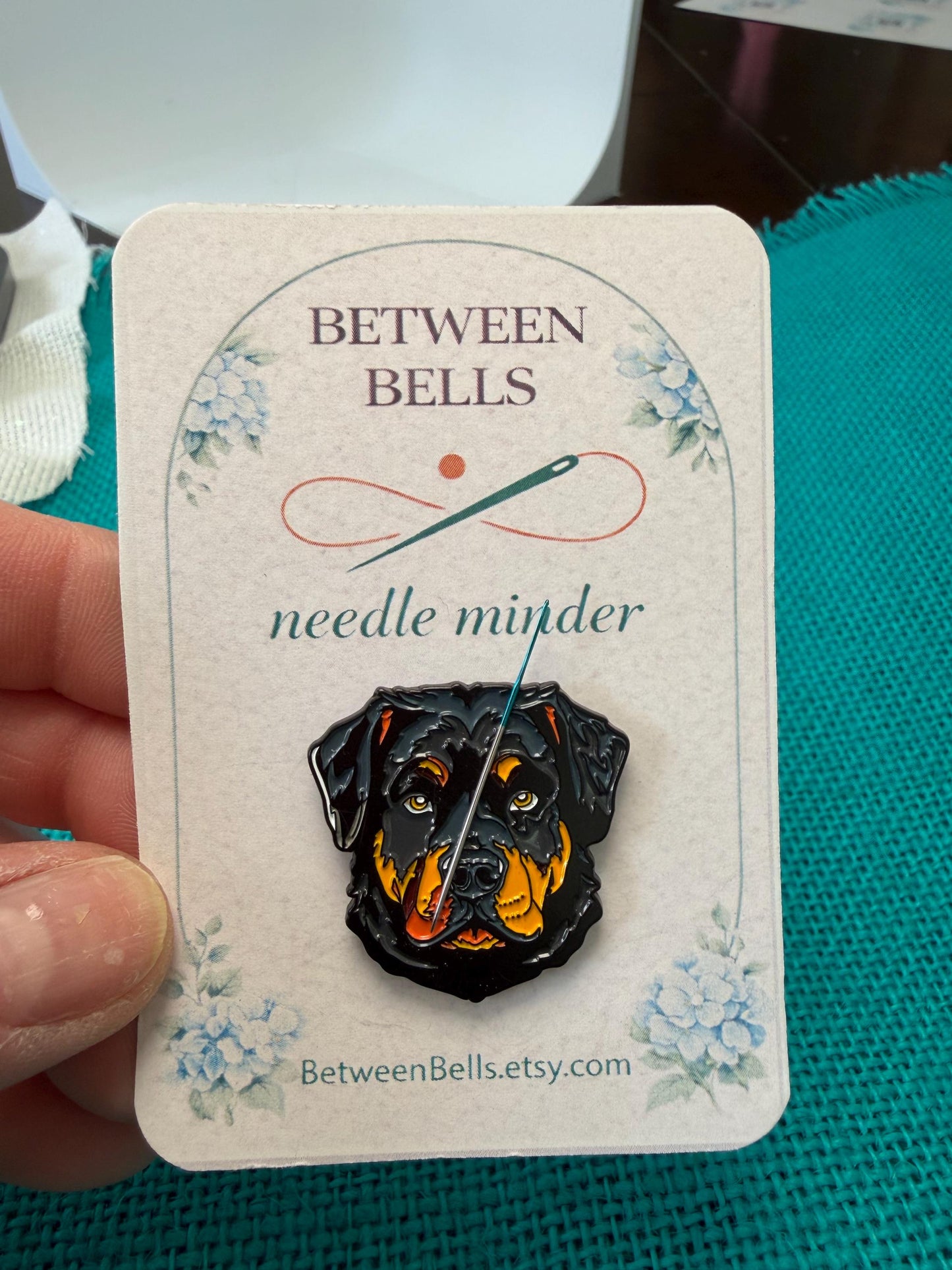 Rottweiler Dog Needle Minder