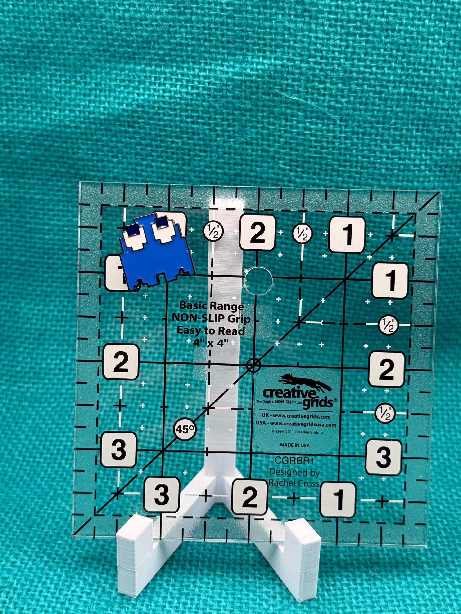 Pixel Ghost Needle Minder | Retro Arcade Magnetic Holder for Stitching