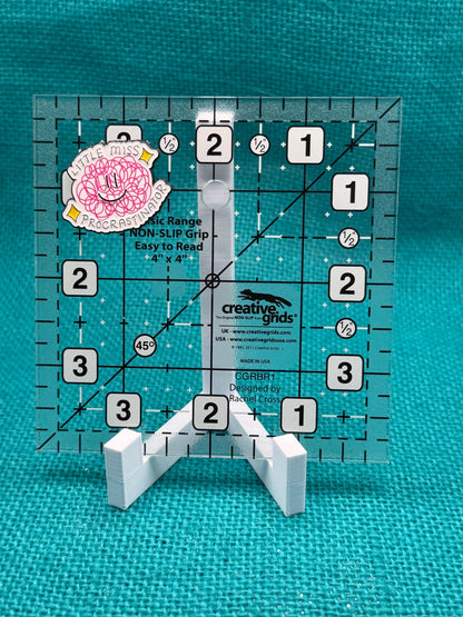Little Miss Procrastinator Needle Minder for Needlepoint, Cross Stitch, and Embroidery