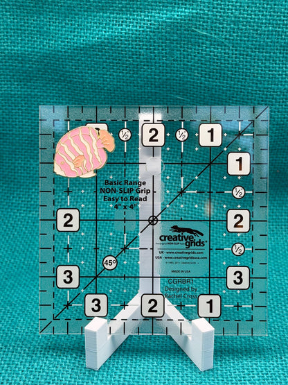 Pink Tropical Fish Needle Minder | Cute Ocean Magnet | Beach Aesthetic | Soft Girly Stitching Accessory | Cross Stitch Needle Holder