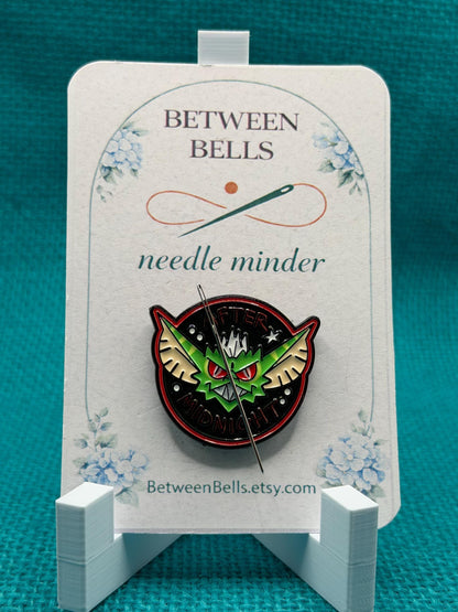 After Midnight Creature Needle Minder for Needlepoint, Cross Stitch and Embroidery