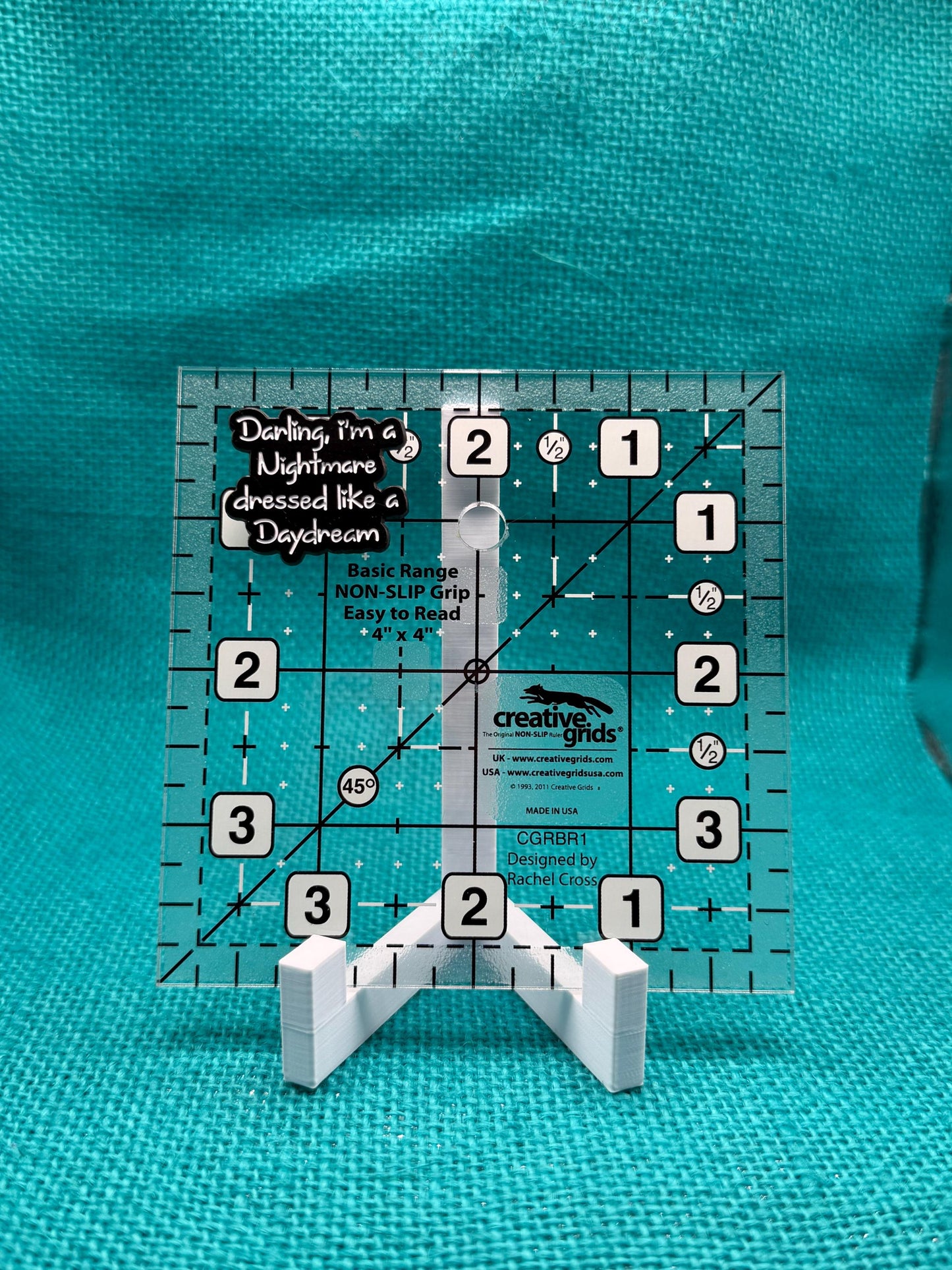 Nightmare Dressed Like a Daydream Needle Minder | Moody Quote Magnet | Coquette Aesthetic | Dark Feminine Stitching Accessory