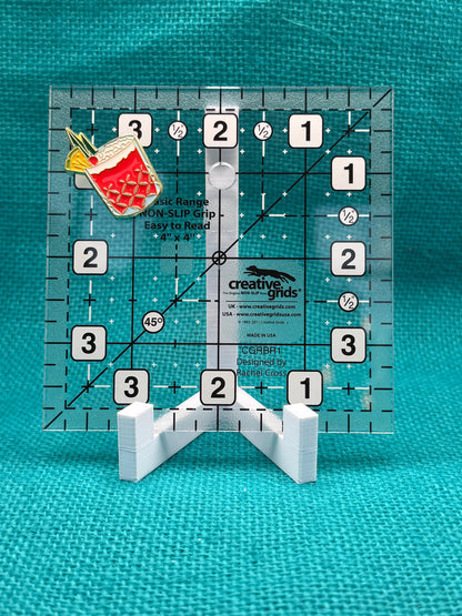 Classic Cocktail Needle Minder | Retro Drink Magnet | Bar Cart Aesthetic | Summer Stitching Accessory | Cross Stitch Needle Holder