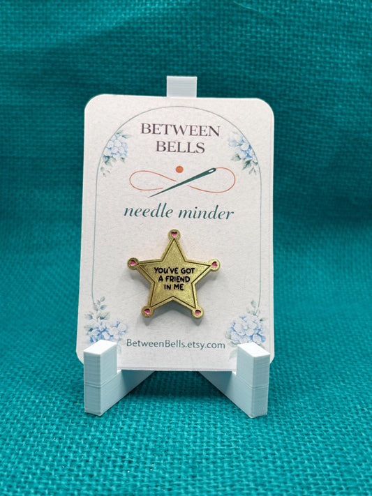 You’ve Got a Friend in Me Needle Minder | Friendship Star Magnet | Cute Inspirational Gift | Cross Stitch Needle Holder
