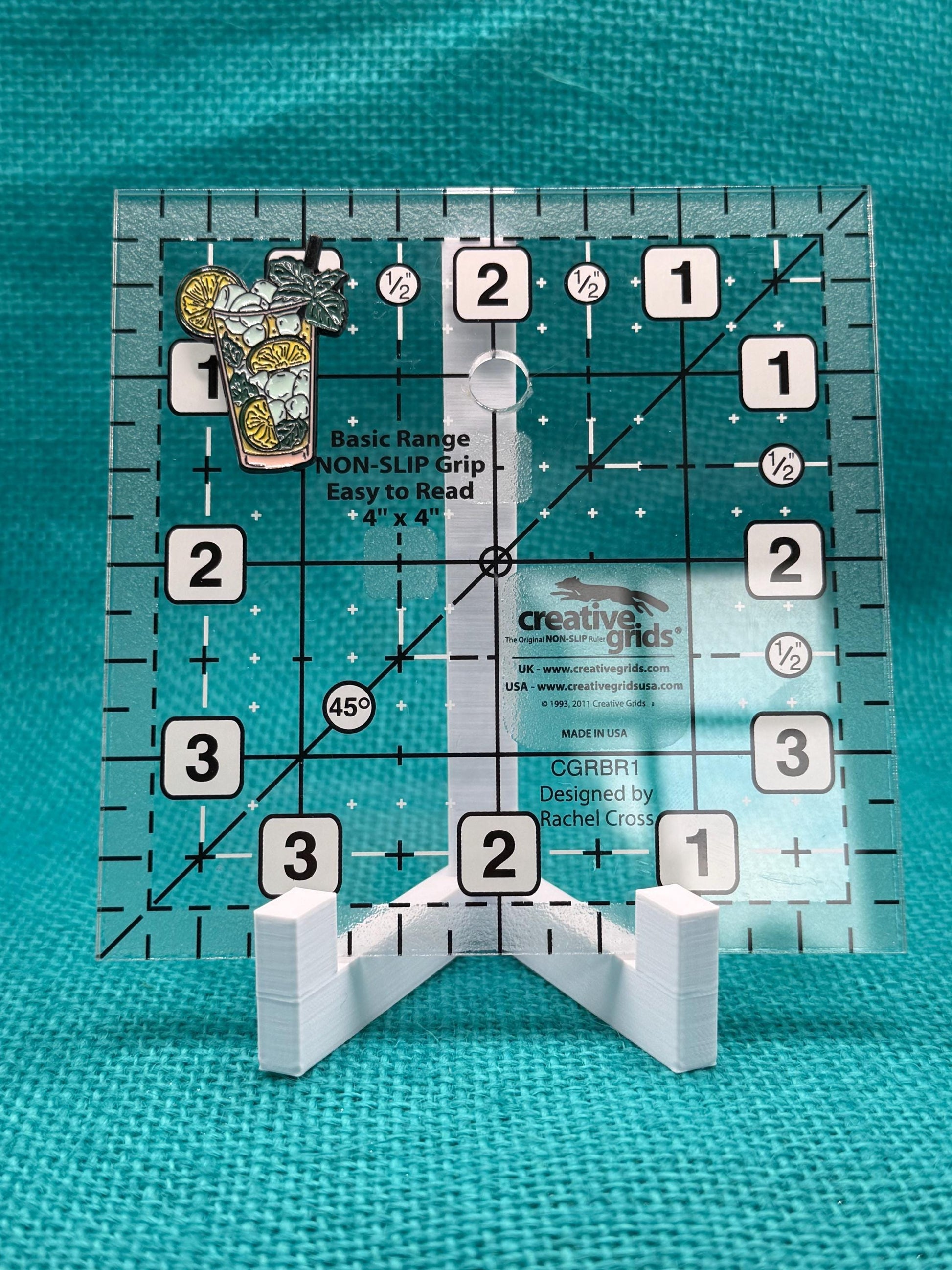 Citrus Mojito Needle Minder | Refreshing Cocktail Magnet | Summer Drink Aesthetic | Bar Cart Inspired | Cross Stitch Needle Holder