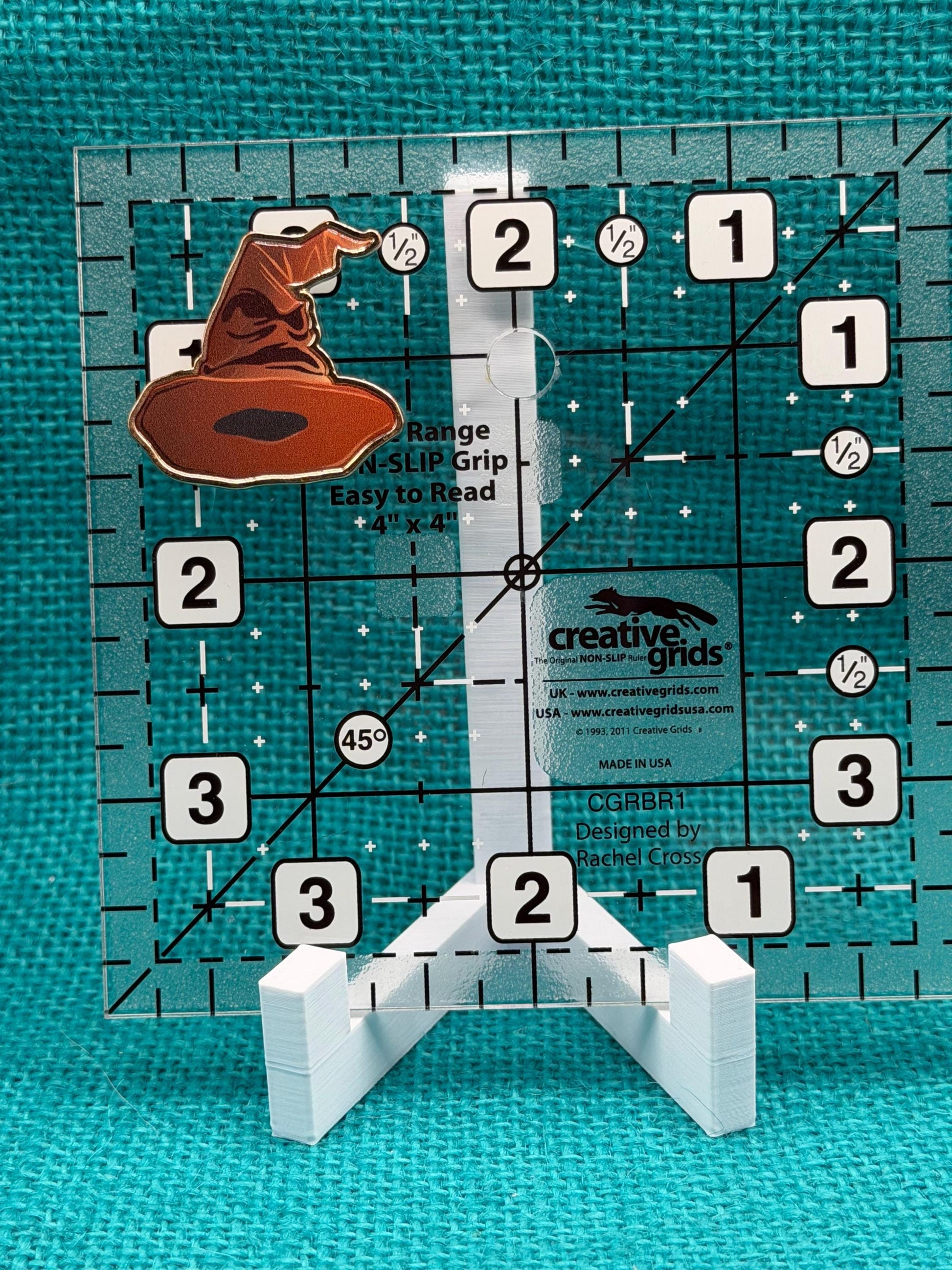 Sorting Hat Needle Minder | Magical Wizard School Magnet | Fantasy House Selection Gift | Cross Stitch Needle Holder