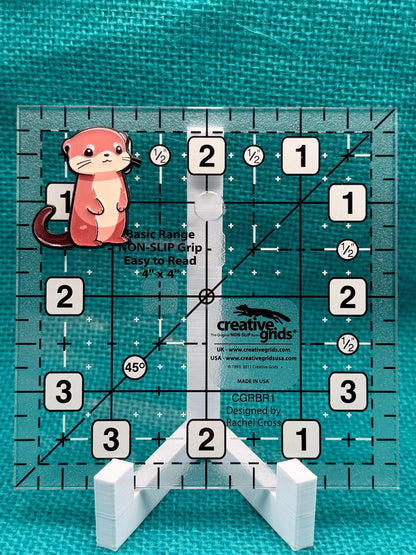Cute Otter Needle Minder | Adorable River Otter Magnet | Animal Lover Gift | Cross Stitch Needle HolderHolder