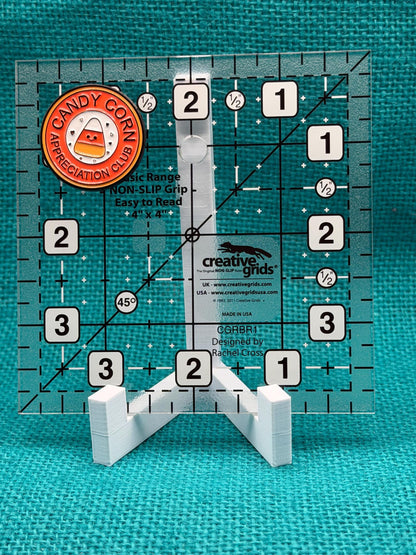 Candy Corn Appreciation Club Needle Minder | Cute Halloween Magnet | Fall Treat Lover Gift | Cross Stitch Needle Holder