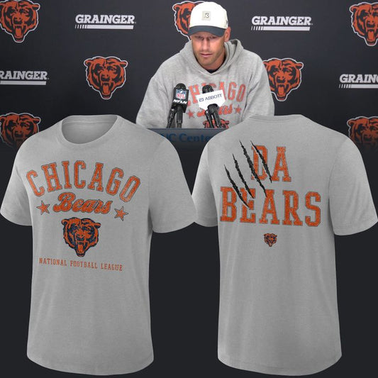 Coach Johnson - Chicago Bears Pullover T-Shirt – Classic Gear