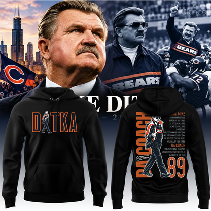 Mike Ditka Chicago Bears In Loving Memory Limited Edition T-Shirt