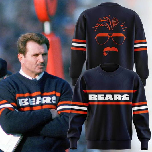01.28. Remembering a Legend Mike Ditka Forever - Chicago Bears SWEATSHIRT